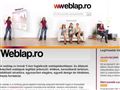 http://weblap.ro ismertető oldala